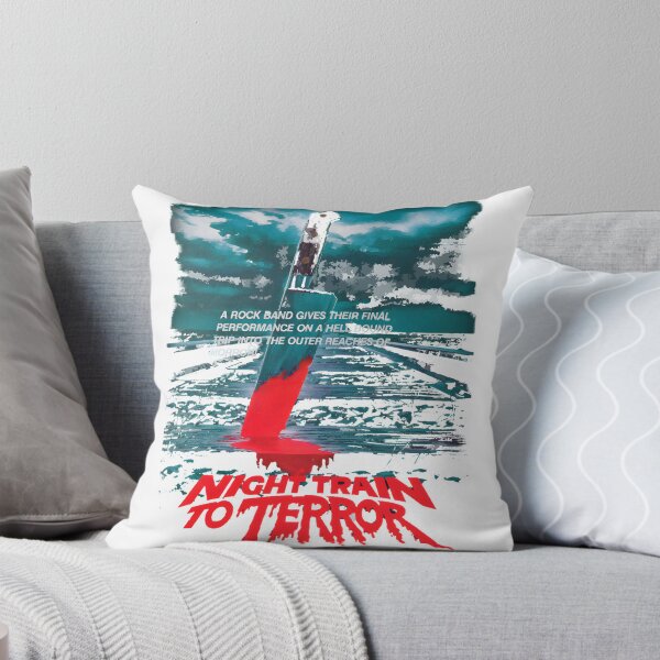 Item preview, Night Train to Terror - Spooky Horror Train Illustration designed and sold by Thefridaybrush.
