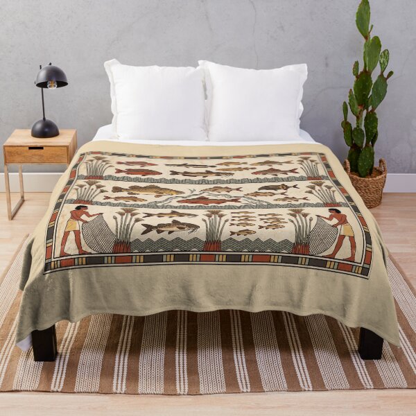 Item preview, The Nile Audit: Ancient Egyptian Fish Taxonomy Art Print designed and sold by FreiherrPK.