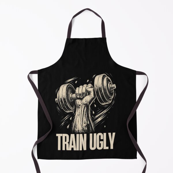 Item preview, Train Ugly Shirt | No-Frills Gym Motivation Tee designed and sold by guchieworldcollection.