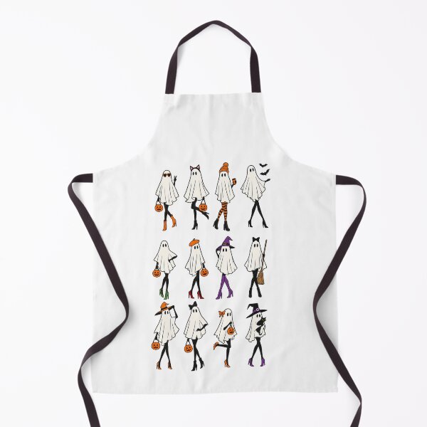 Item preview, Chic Halloween Ghost Fashion Lineup designed and sold by JOHN44ART.