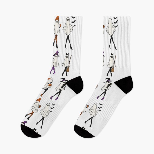 Item preview, Chic Halloween Ghost Fashion Lineup designed and sold by JOHN44ART.