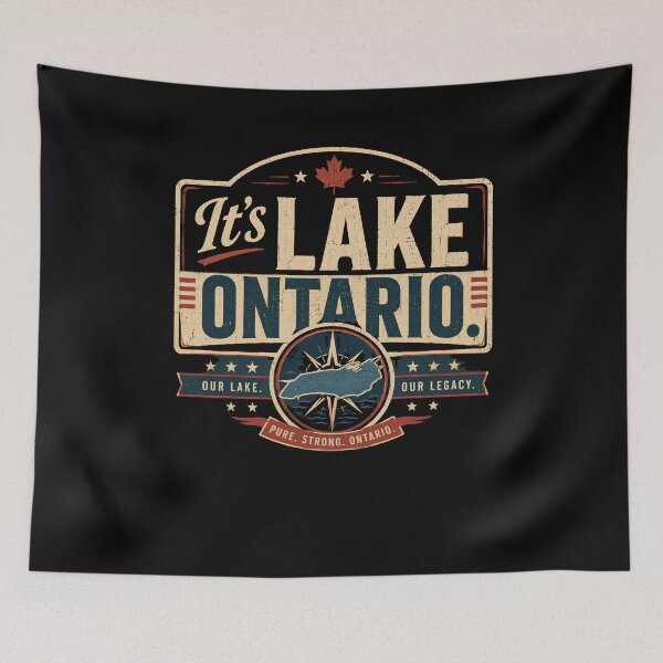 Item preview, Always Lake Ontario Canada Great Lakes Outdoor Adventure Camping Fishing Gift designed and sold by THREE LITTLE BEANS.