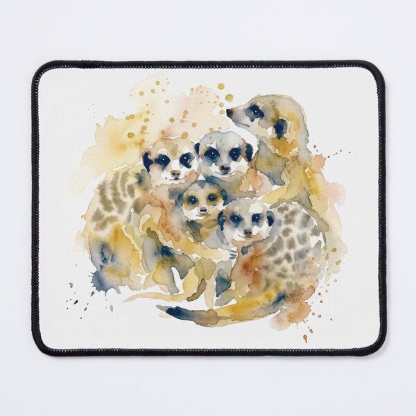 Item preview, Meerkat Group, Huddled Family designed and sold by caracatita75.