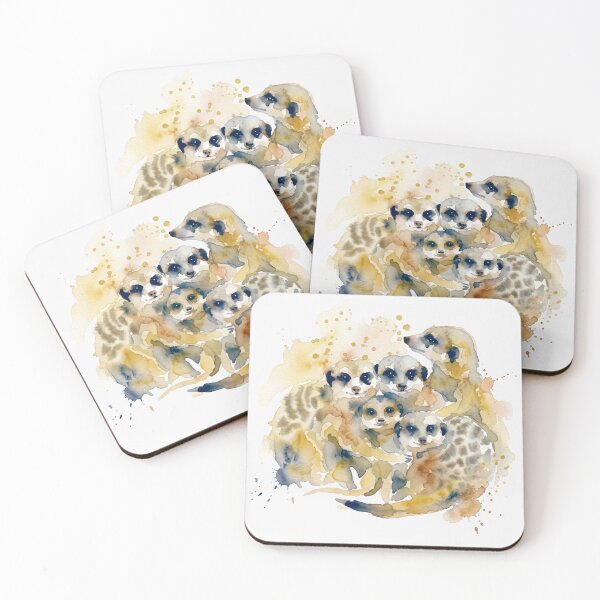 Item preview, Meerkat Group, Huddled Family designed and sold by caracatita75.