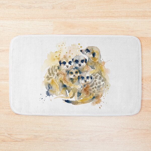 Item preview, Meerkat Group, Huddled Family designed and sold by caracatita75.