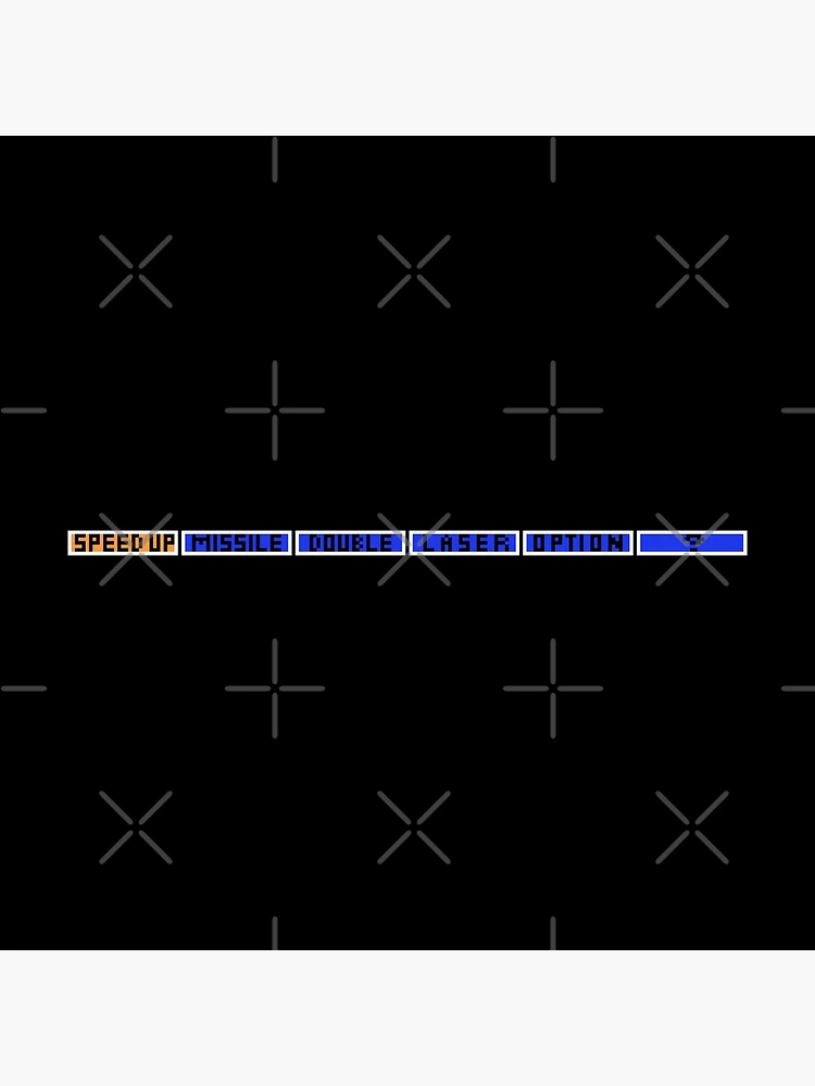 Thumbnail 3 of 3, Poster, Gradius HUD designed and sold by CCCDesign.