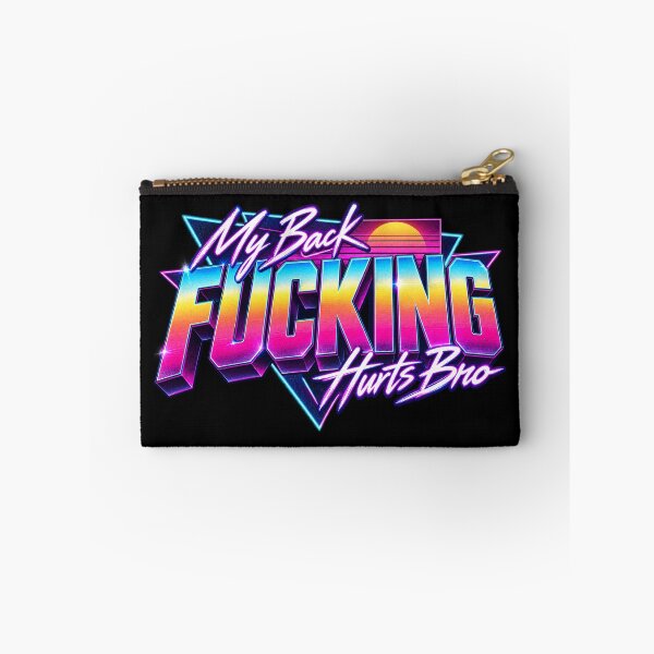 Item preview, My Back Fucking Hurts Bro designed and sold by Gabriela Mihai.