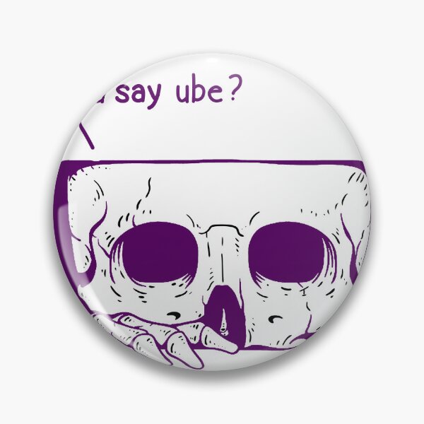 Item preview, Did You Say Ube? – Spooky Skull Ube Design designed and sold by aleajsstuff.