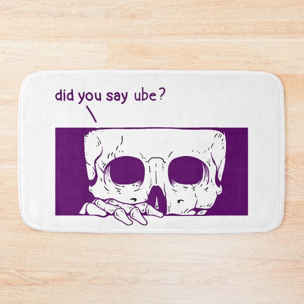 Item preview, Did You Say Ube? – Spooky Skull Ube Design designed and sold by aleajsstuff.