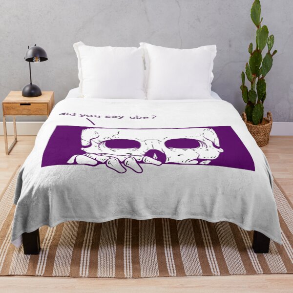 Item preview, Did You Say Ube? – Spooky Skull Ube Design designed and sold by aleajsstuff.