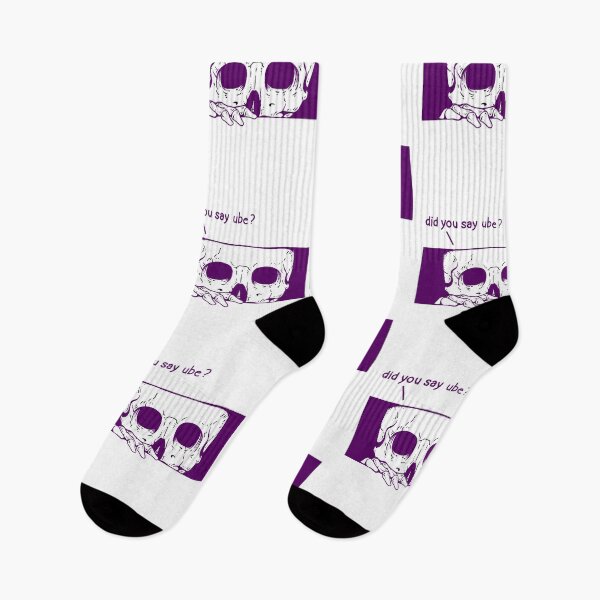 Item preview, Did You Say Ube? – Spooky Skull Ube Design designed and sold by aleajsstuff.