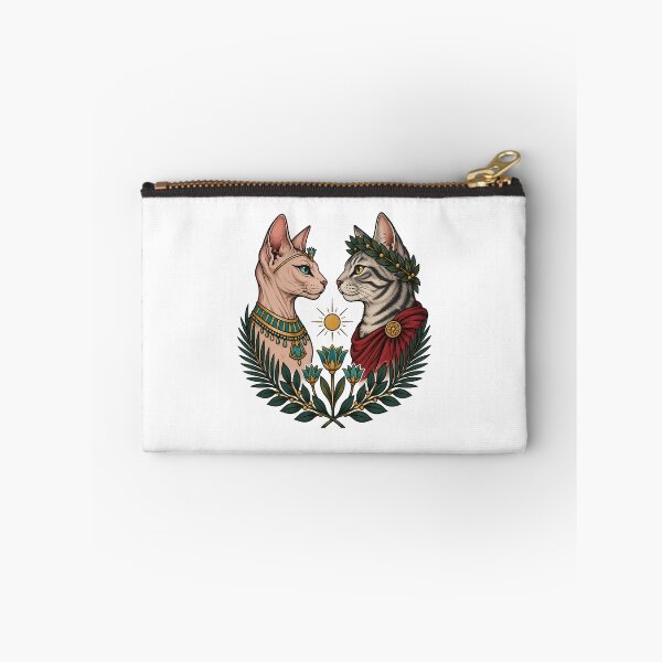 Item preview, Egyptian Queen Roman General Cats Art designed and sold by Old's Cool Cat Studio.
