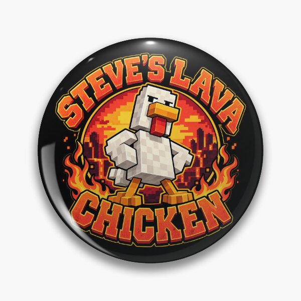 Item preview, Steve’s Lava Chicken designed and sold by Gabriela Mihai.