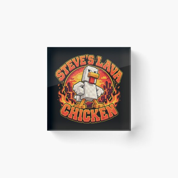 Item preview, Steve’s Lava Chicken designed and sold by Gabriela Mihai.