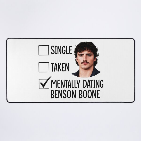 Item preview, Mentally Dating Benson Boone Funny Fan  designed and sold by Abigaildixon92.