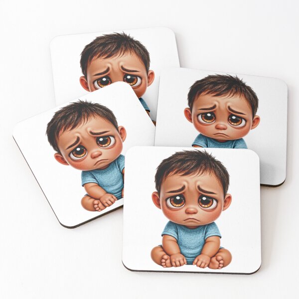 Item preview, Brown Baby Boy Sorrowful: Tender Eyes Collection  designed and sold by EscapeArtist13.