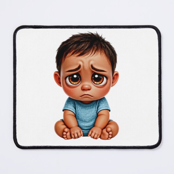 Item preview, Brown Baby Boy Sorrowful: Tender Eyes Collection designed and sold by EscapeArtist13.