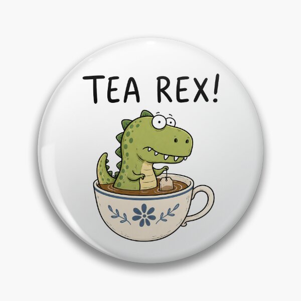 Item preview, Tea Rex Funny Dinosaur Tea Lover designed and sold by ShirtWreck.