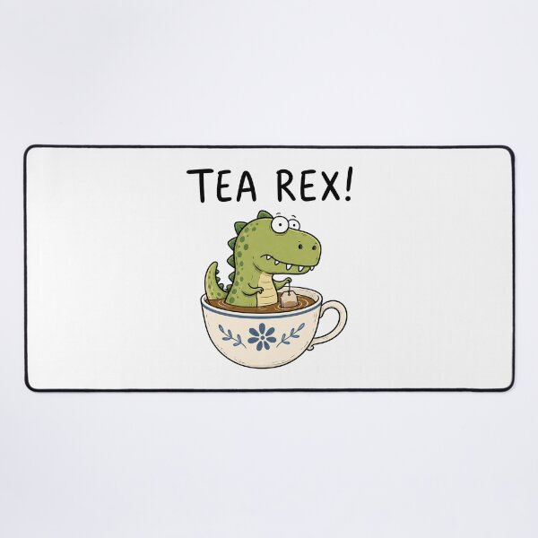 Item preview, Tea Rex Funny Dinosaur Tea Lover designed and sold by ShirtWreck.