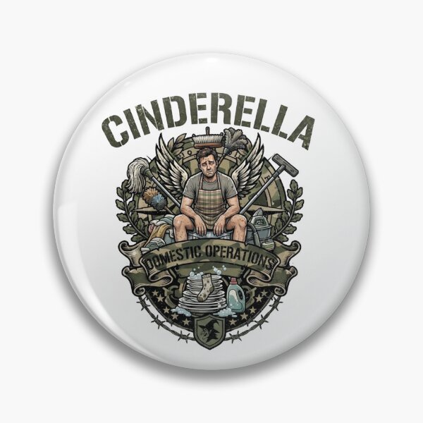 Item preview, Domestic Operations - Funny House Husband Cinderella Design designed and sold by Scorpion Creative.