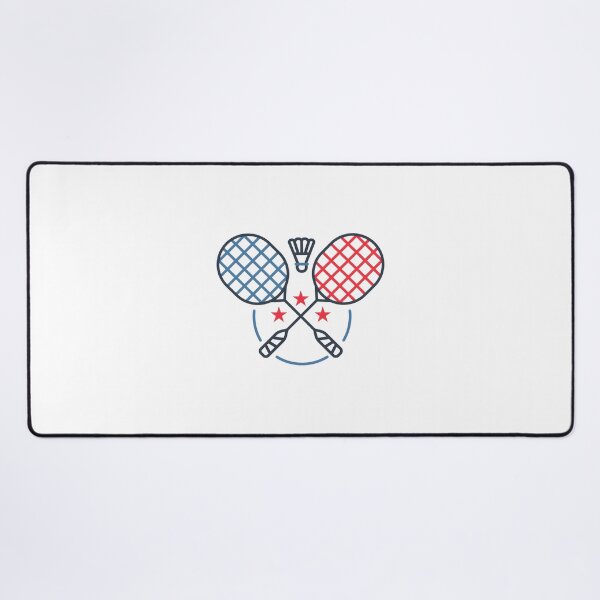 Item preview, Badminton Racket Illustration for Sports Enthusiasts and Players designed and sold by cryptodeal.