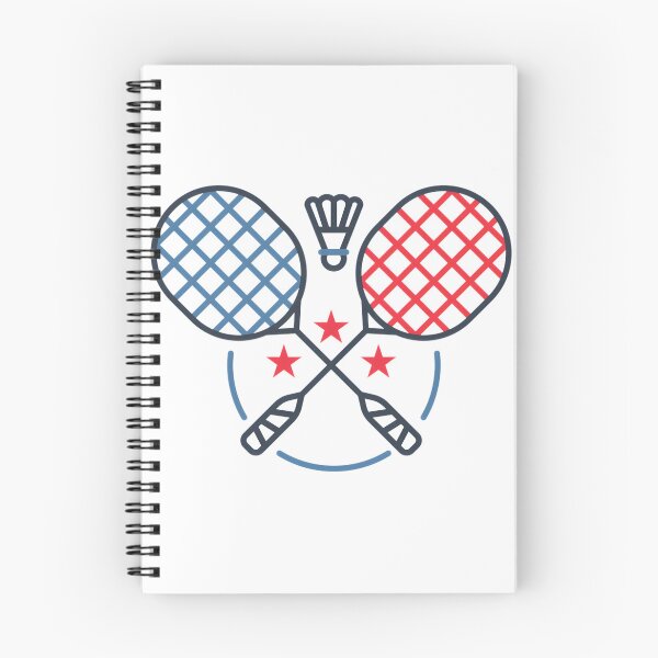Item preview, Badminton Racket Illustration for Sports Enthusiasts and Players designed and sold by cryptodeal.