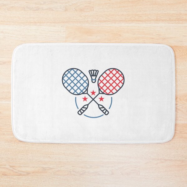 Item preview, Badminton Racket Illustration for Sports Enthusiasts and Players designed and sold by cryptodeal.