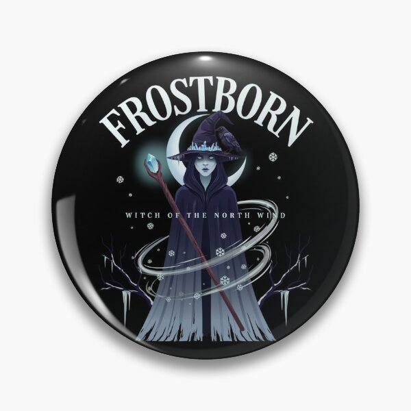 Item preview, Ice Witch Frost and Bone Halloween Design Graphic Tee v14 designed and sold by DarylWelsh2024.