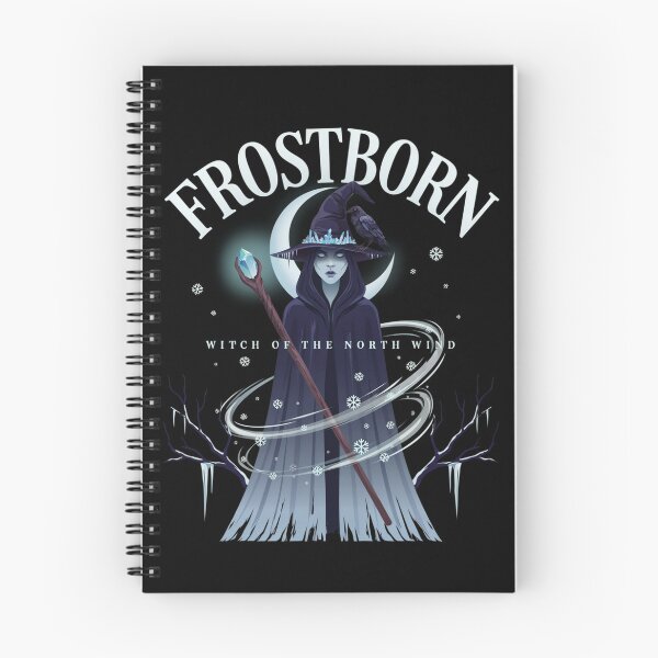 Item preview, Ice Witch Frost and Bone Halloween Design Graphic Tee v14 designed and sold by DarylWelsh2024.