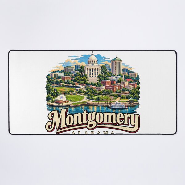 Item preview, Vintage Montgomery Alabama Travel Souvenir Landmark Gift designed and sold by MichaeIRellov.