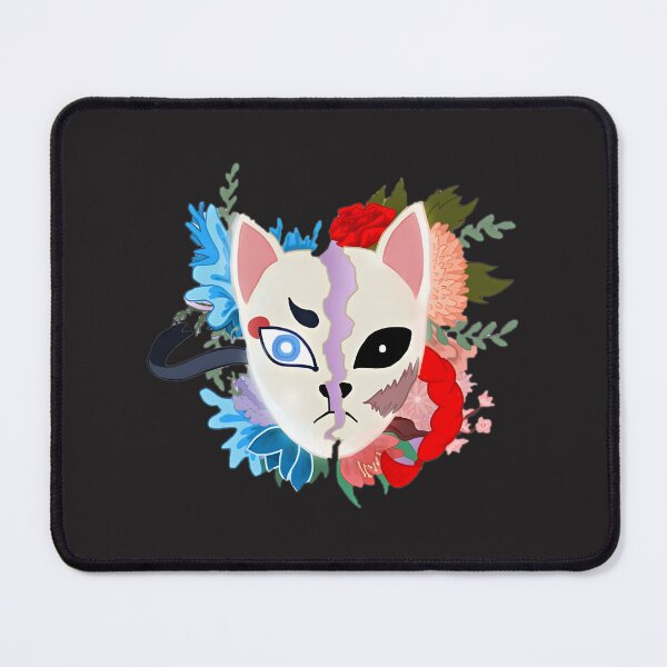 Item preview, Demon Slayer Inspired Fox Mask Design for Anime and Mythology Fans designed and sold by laurdraws.