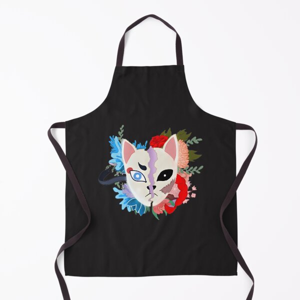 Item preview, Demon Slayer Inspired Fox Mask Design for Anime and Mythology Fans designed and sold by laurdraws.