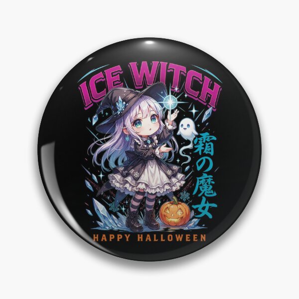 Item preview, Ice Witch Frost and Bone Halloween Design Graphic Tee v15 designed and sold by DarylWelsh2024.