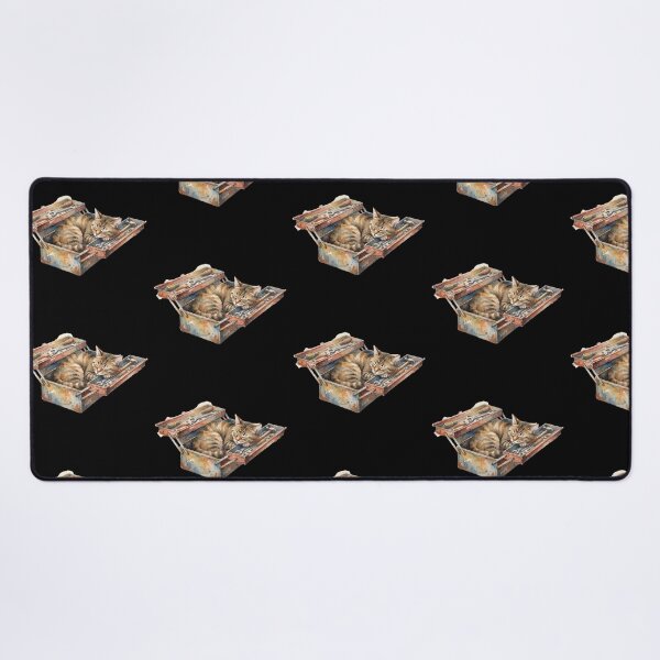Item preview, Cute Tabby Cat Sleeping In Metal Toolbox designed and sold by bvdesignart.