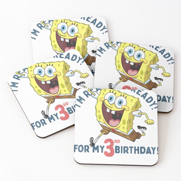 Artikelvorschau, Nickelodeon SpongeBob Schwammkopf – Bereit für meinen 3. Geburtstag entworfen und verkauft von MaikSankts.