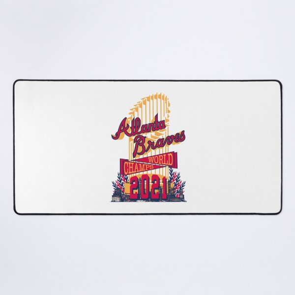 Item preview, Atlanta Braves Inspired Vintage Style Baseball Design designed and sold by pinkeyedcyclops.