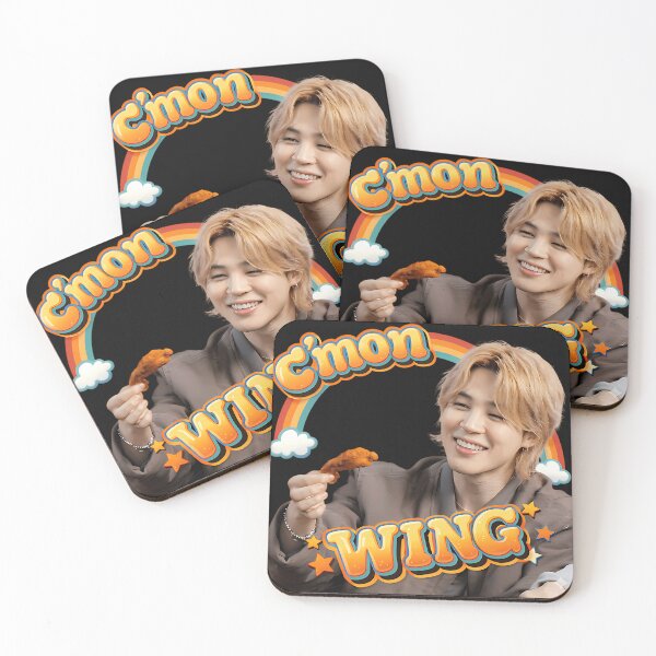 Item preview, Jimin Hot Ones C'Mon Wing designed and sold by ryan-little.