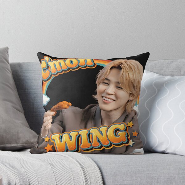 Aperçu de l'œuvre Jimin Hot Ones Allez Wing créée et vendue par ryan-little.