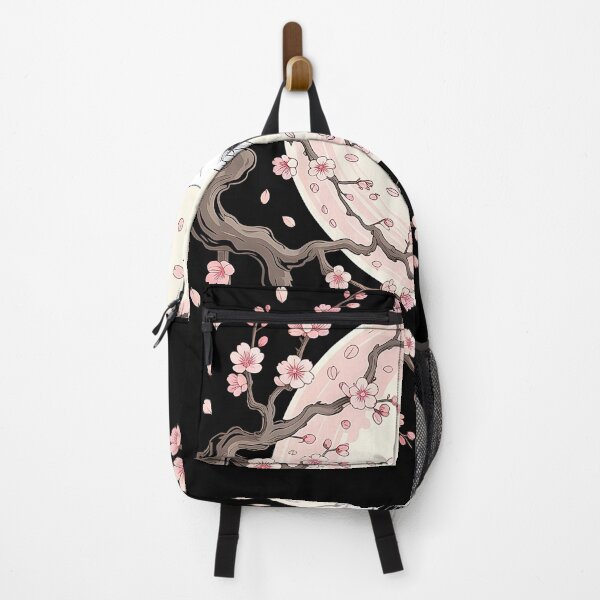 Item preview, Crane Sakura Cherry Blossom Heron Bird Japanese Art Graphic designed and sold by Dirty Coast.