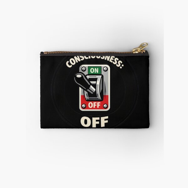 Item preview, Funny Anesthesia Tech Consciousness Off Switch Dark Humor designed and sold by Timeless Junction.