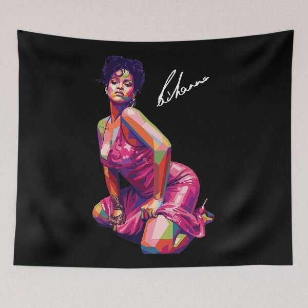Item preview, Rihanna Wpap Pop Art designed and sold by SiksisArt.