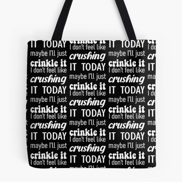 Item preview, I Don'T Feel Like Crushing It Today Fun Quote designed and sold by serialcarachts.
