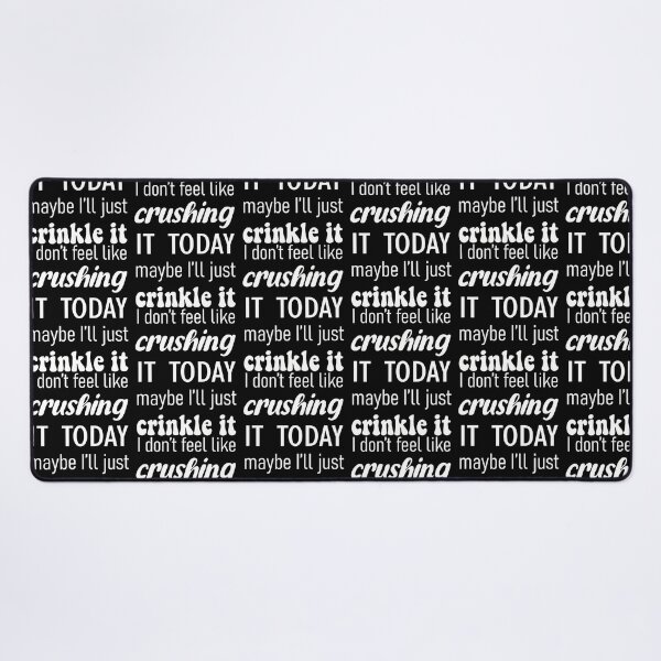 Item preview, I Don'T Feel Like Crushing It Today Fun Quote designed and sold by serialcarachts.