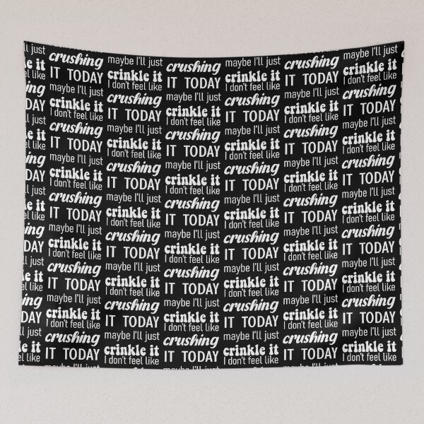 Item preview, I Don'T Feel Like Crushing It Today Fun Quote designed and sold by serialcarachts.