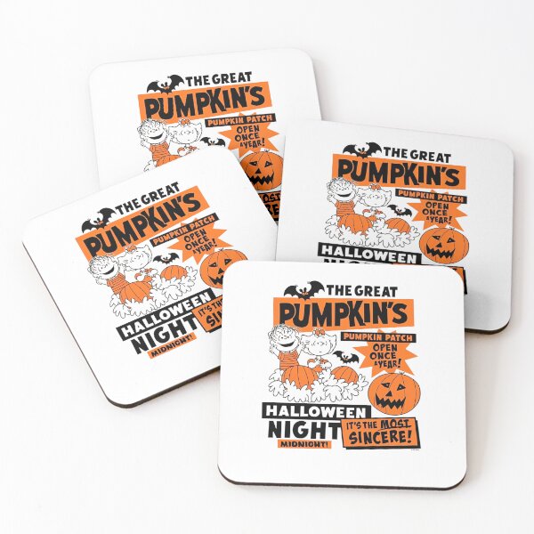 Item preview, Peanuts Great Pumpkin Patch Halloween Vintage Poster designed and sold by NAPIPIPIarts.
