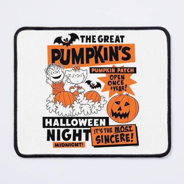Item preview, Peanuts Great Pumpkin Patch Halloween Vintage Poster designed and sold by NAPIPIPIarts.