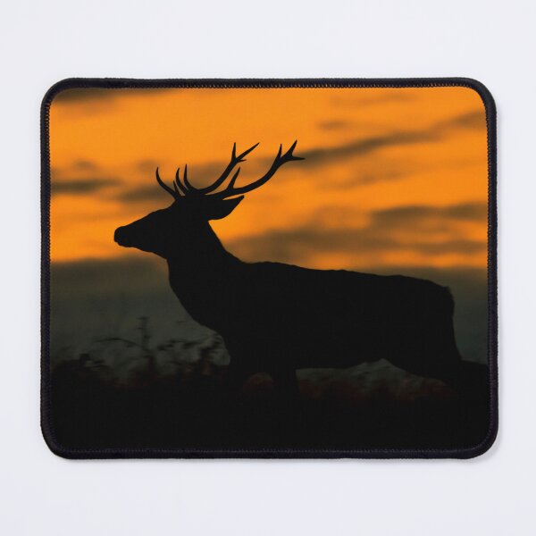 Item preview, Red Deer Stag at Fiery Sunset designed and sold by gabormedve.