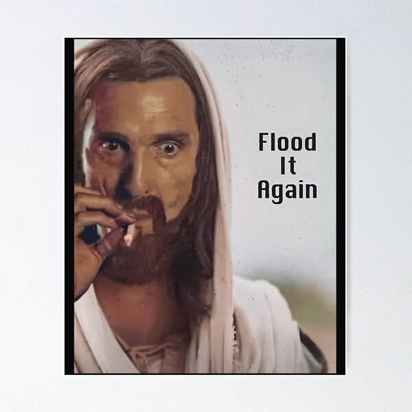 Item preview, Flood It Again designed and sold by ryan-little.
