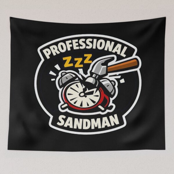 Item preview, Funny Anesthesia Tech Professional Sandman Dark Humor designed and sold by Timeless Junction.
