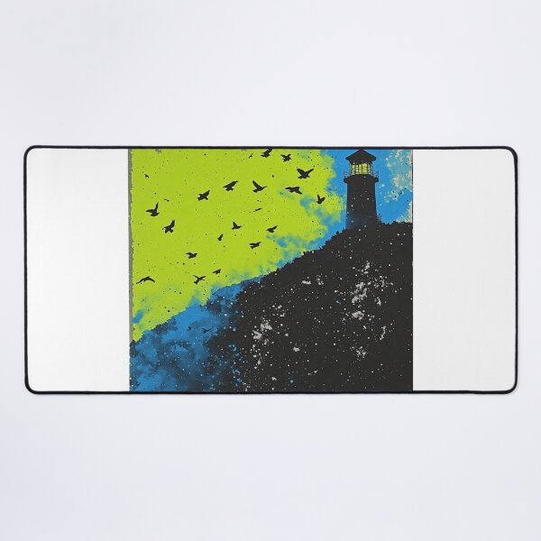 Item preview, Neon Coastal Watchtower Silhouette designed and sold by douglastannet.